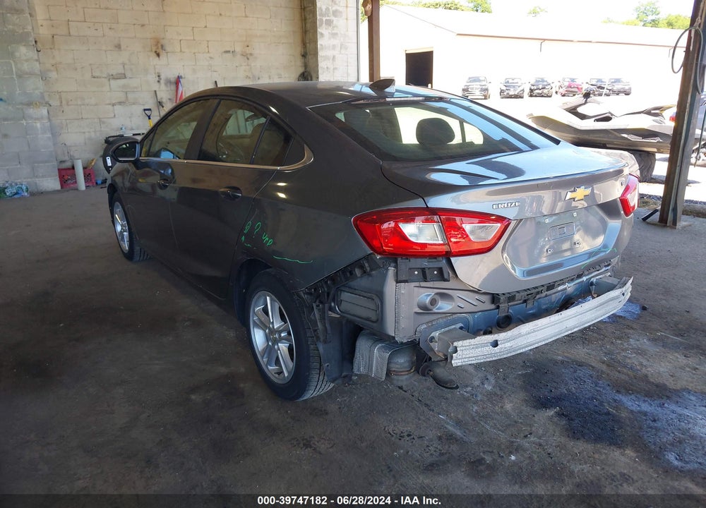 2018 CHEVROLET CRUZE LT AUTO VIN: 1G1BE5SM3J7198646