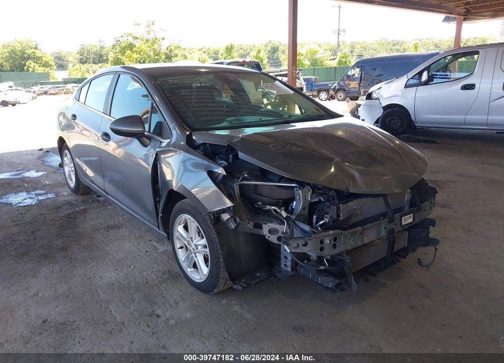 2018 CHEVROLET CRUZE LT AUTO VIN: 1G1BE5SM3J7198646