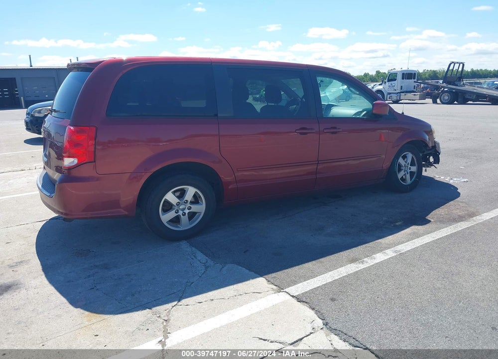 2011 DODGE GRAND CARAVAN MAINSTREET VIN: 2D4RN3DG5BR607069