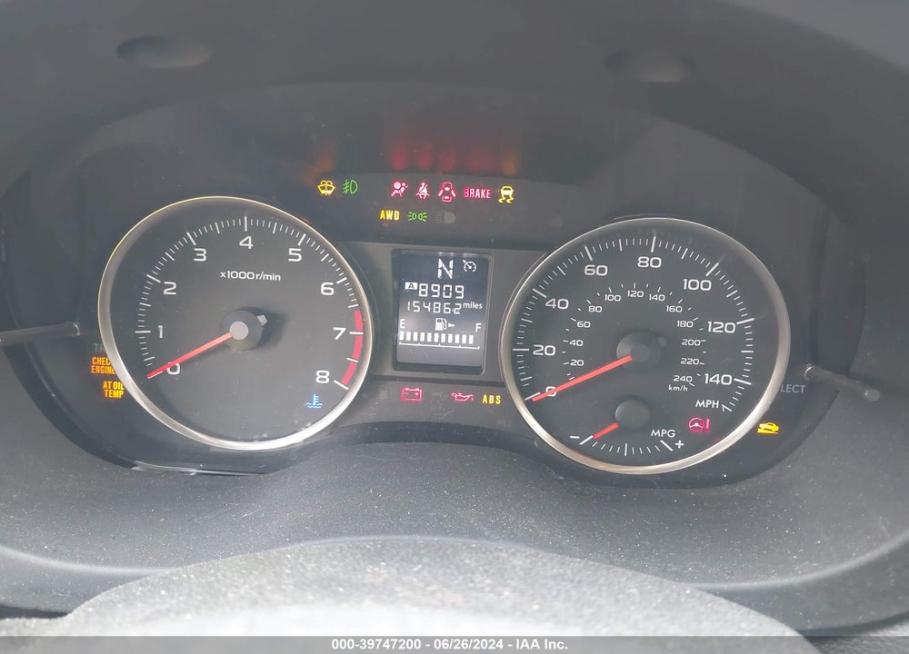 2014 SUBARU XV CROSSTREK 2.0I LIMITED VIN: JF2GPAKC8E8323682