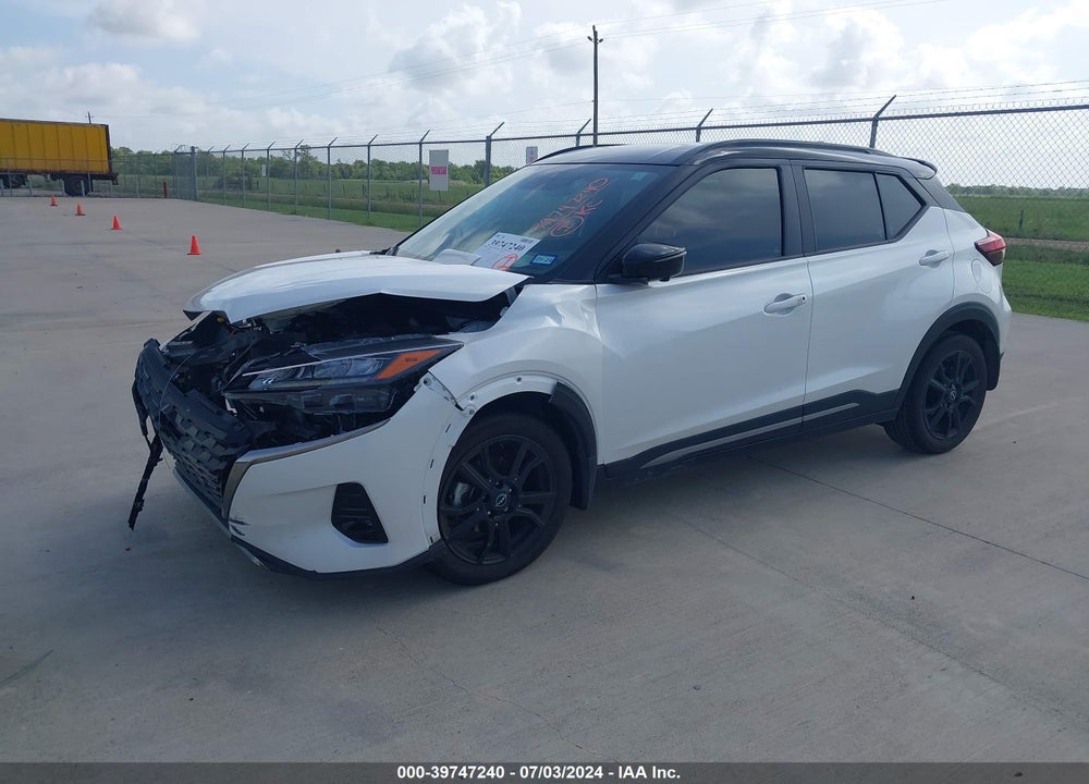 2022 NISSAN KICKS SR XTRONIC CVT VIN: 3N1CP5DV7NL517997
