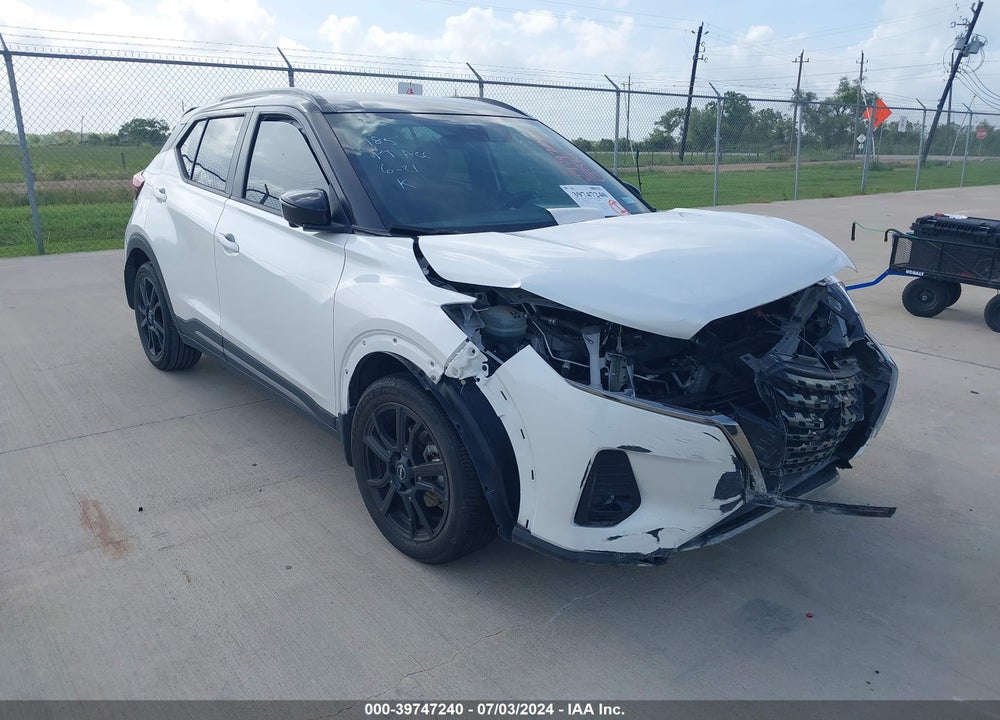 2022 NISSAN KICKS SR XTRONIC CVT VIN: 3N1CP5DV7NL517997