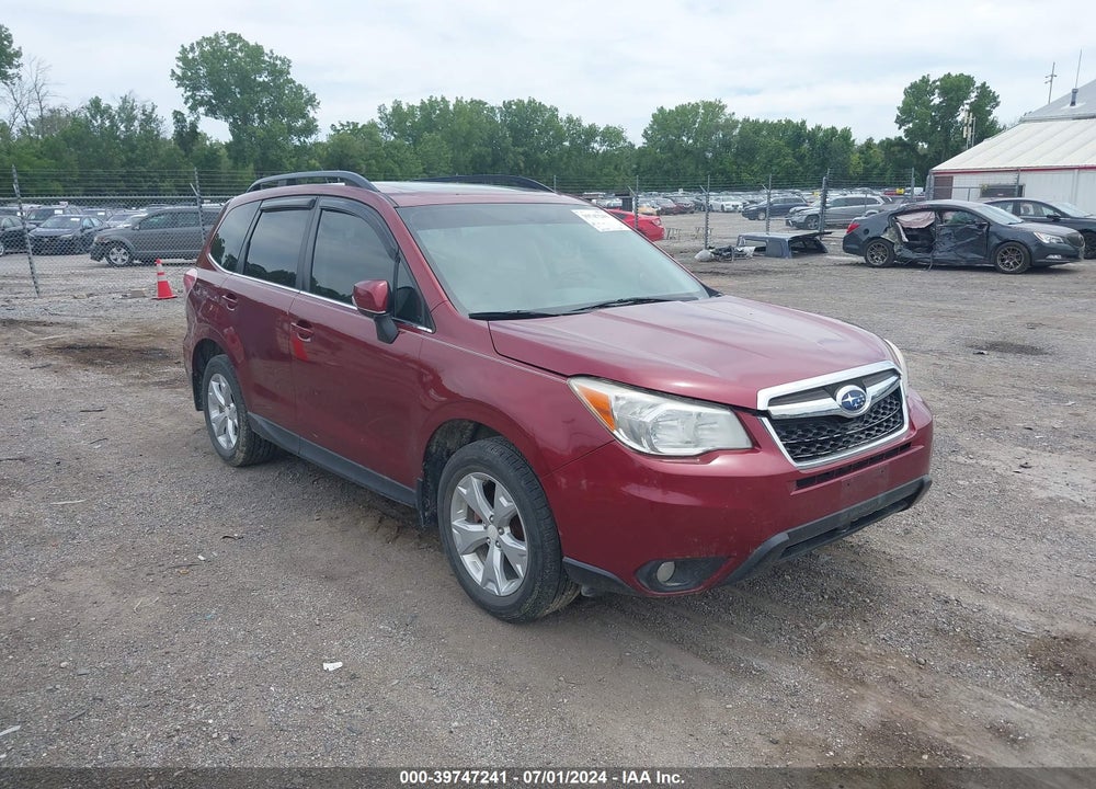 2014 SUBARU FORESTER 2.5I TOURING VIN: JF2SJAMC1EH435233