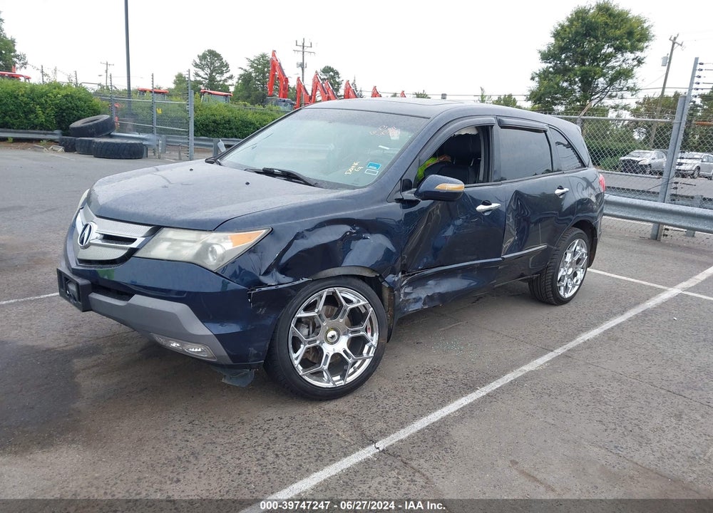 2009 ACURA MDX TECHNOLOGY PACKAGE VIN: 2HNYD28609H511710
