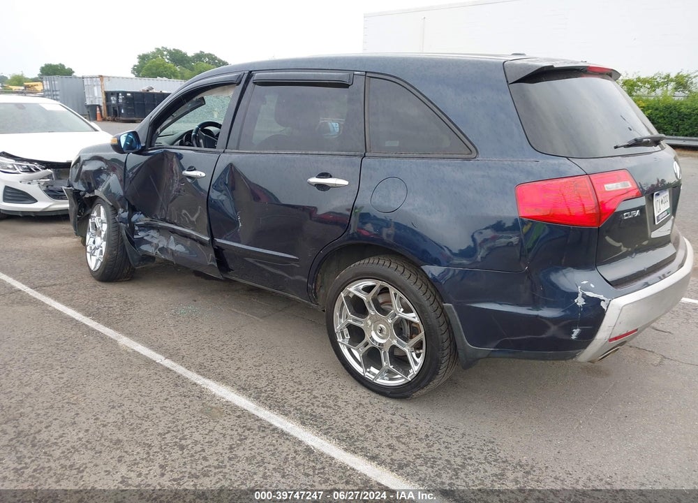 2009 ACURA MDX TECHNOLOGY PACKAGE VIN: 2HNYD28609H511710