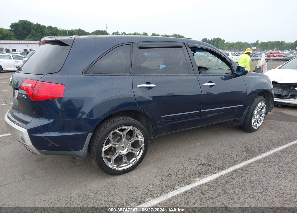 2009 ACURA MDX TECHNOLOGY PACKAGE VIN: 2HNYD28609H511710