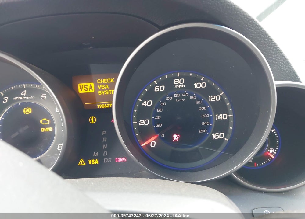 2009 ACURA MDX TECHNOLOGY PACKAGE VIN: 2HNYD28609H511710