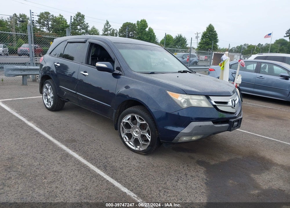2009 ACURA MDX TECHNOLOGY PACKAGE VIN: 2HNYD28609H511710