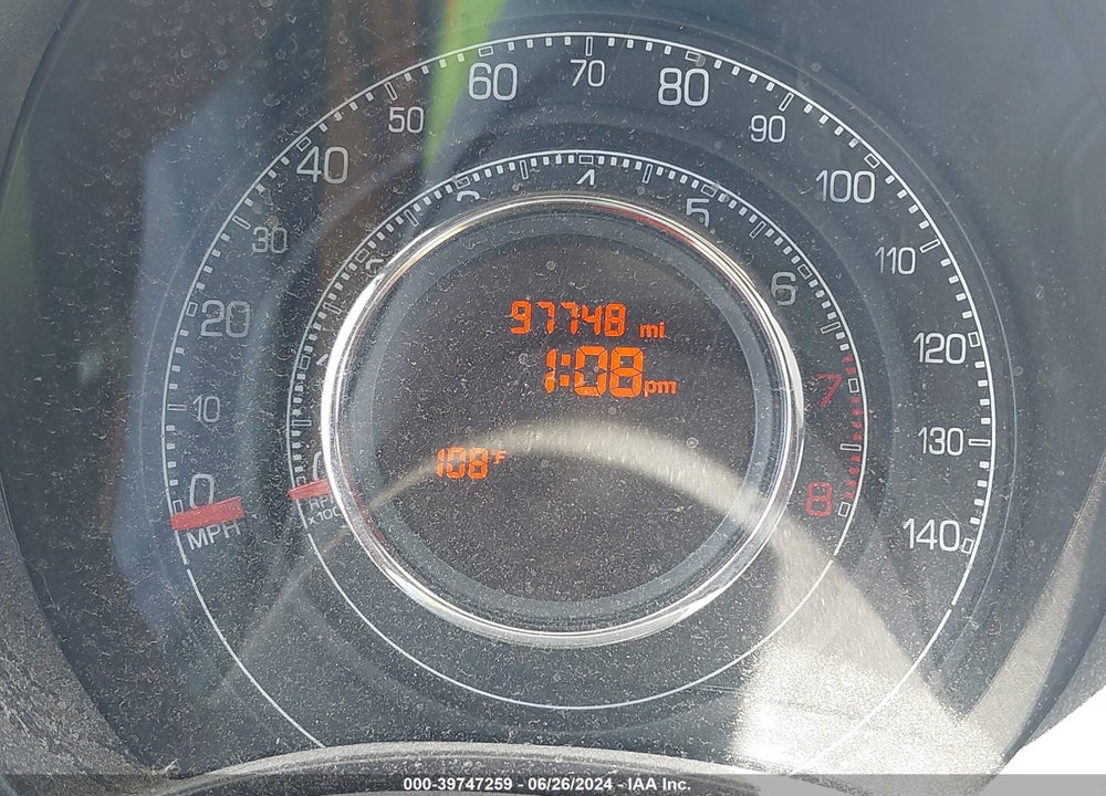 2012 FIAT 500 SPORT VIN: 3C3CFFBR1CT333491