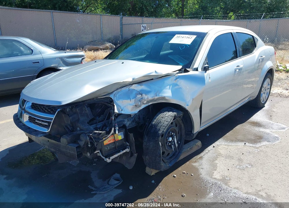 2011 DODGE AVENGER EXPRESS VIN: 1B3BD4FB7BN606190