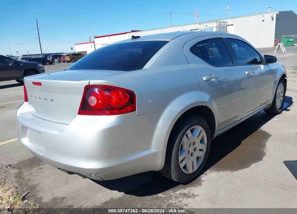 2011 DODGE AVENGER EXPRESS VIN: 1B3BD4FB7BN606190
