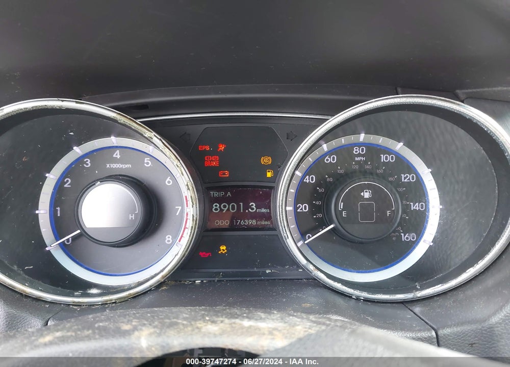 2011 HYUNDAI SONATA GLS VIN: 5NPEB4AC4BH019804