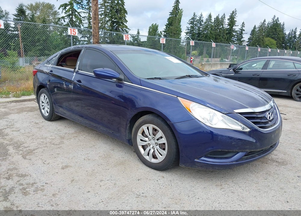 2011 HYUNDAI SONATA GLS VIN: 5NPEB4AC4BH019804