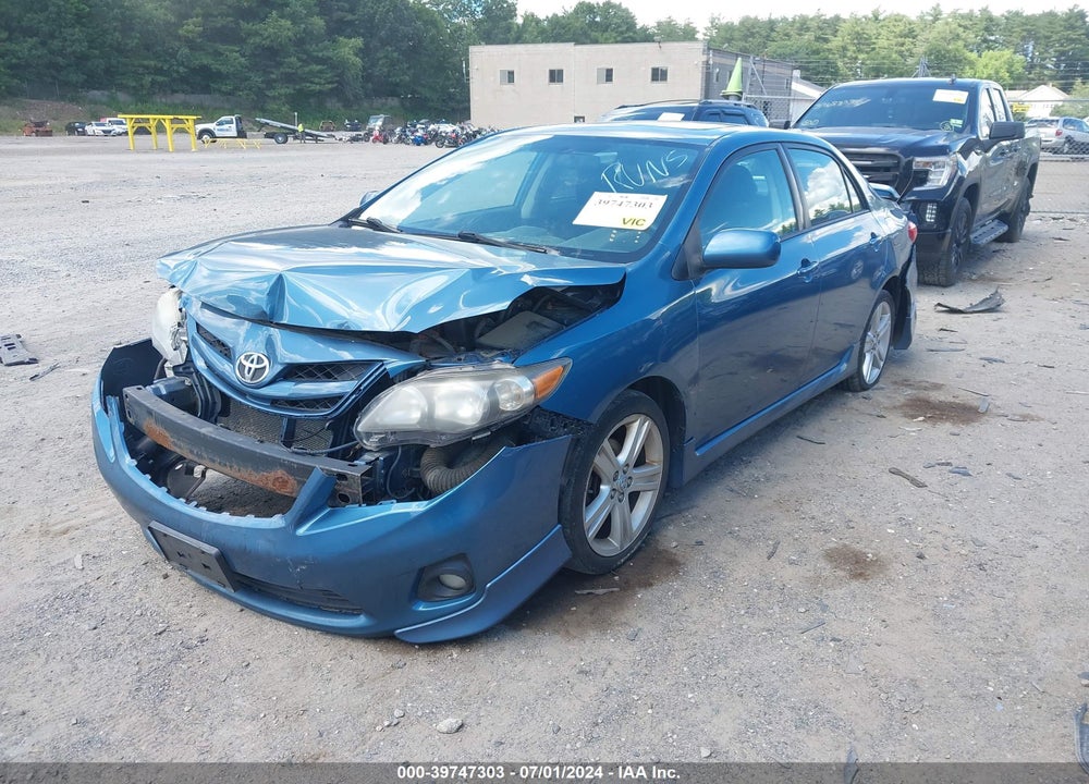 2013 TOYOTA COROLLA S VIN: 5YFBU4EE4DP119285