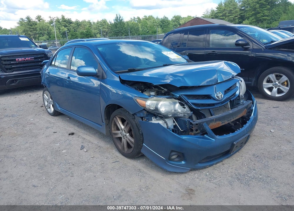 2013 TOYOTA COROLLA S VIN: 5YFBU4EE4DP119285