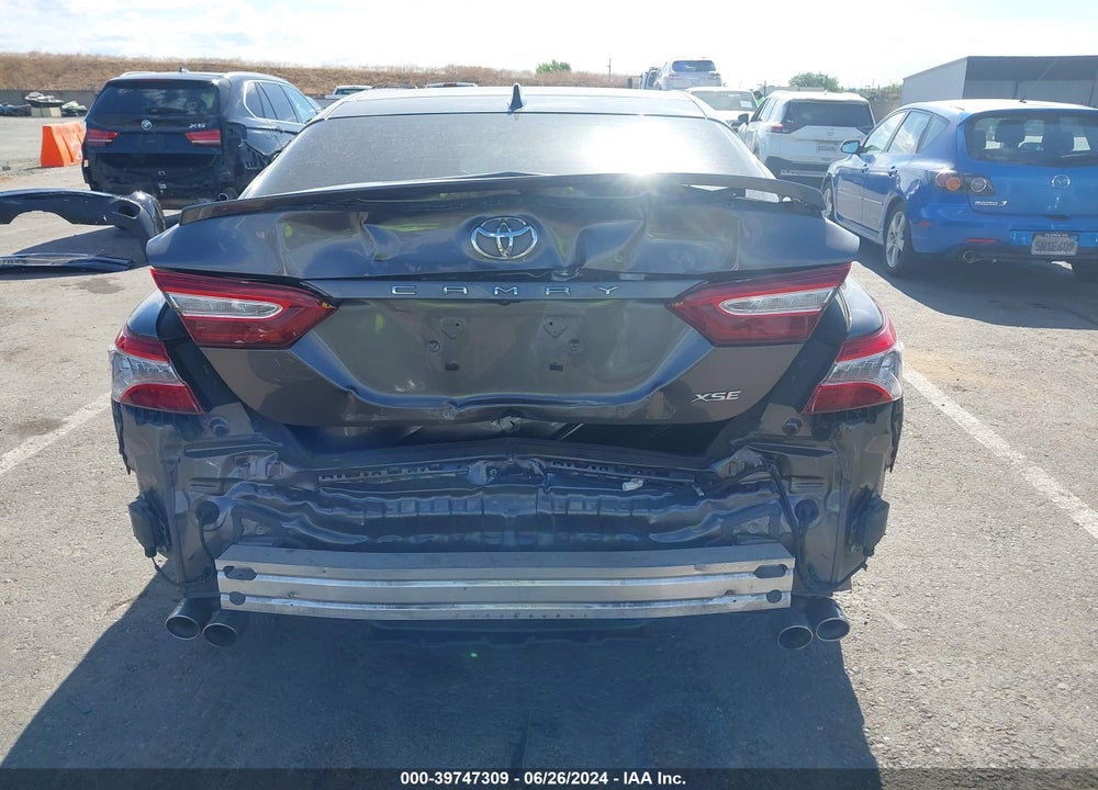 2020 TOYOTA CAMRY XSE V6 VIN: 4T1KZ1AK8LU033664