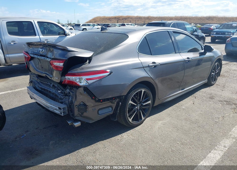 2020 TOYOTA CAMRY XSE V6 VIN: 4T1KZ1AK8LU033664