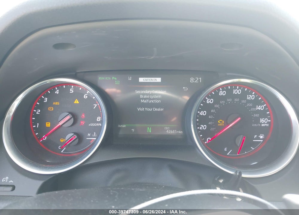 2020 TOYOTA CAMRY XSE V6 VIN: 4T1KZ1AK8LU033664