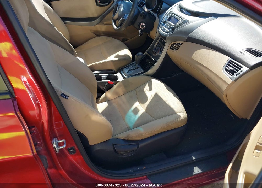 2013 HYUNDAI ELANTRA GLS VIN: 5NPDH4AE8DH253412