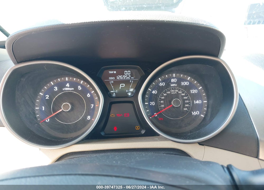 2013 HYUNDAI ELANTRA GLS VIN: 5NPDH4AE8DH253412