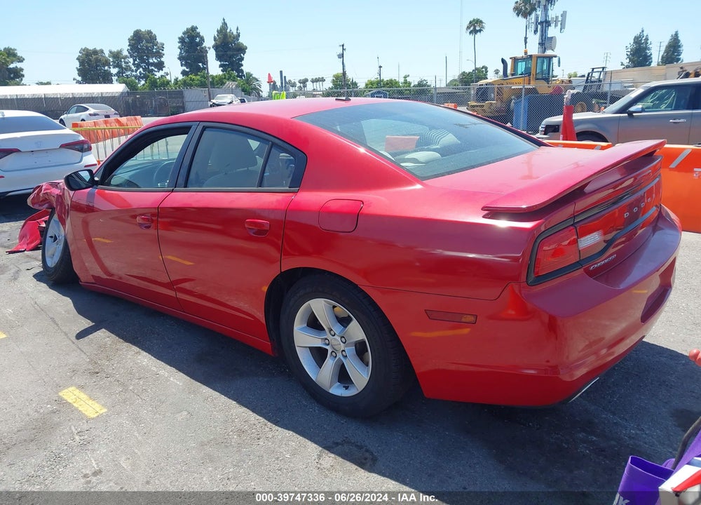 2012 DODGE CHARGER SE VIN: 2C3CDXBG3CH213632