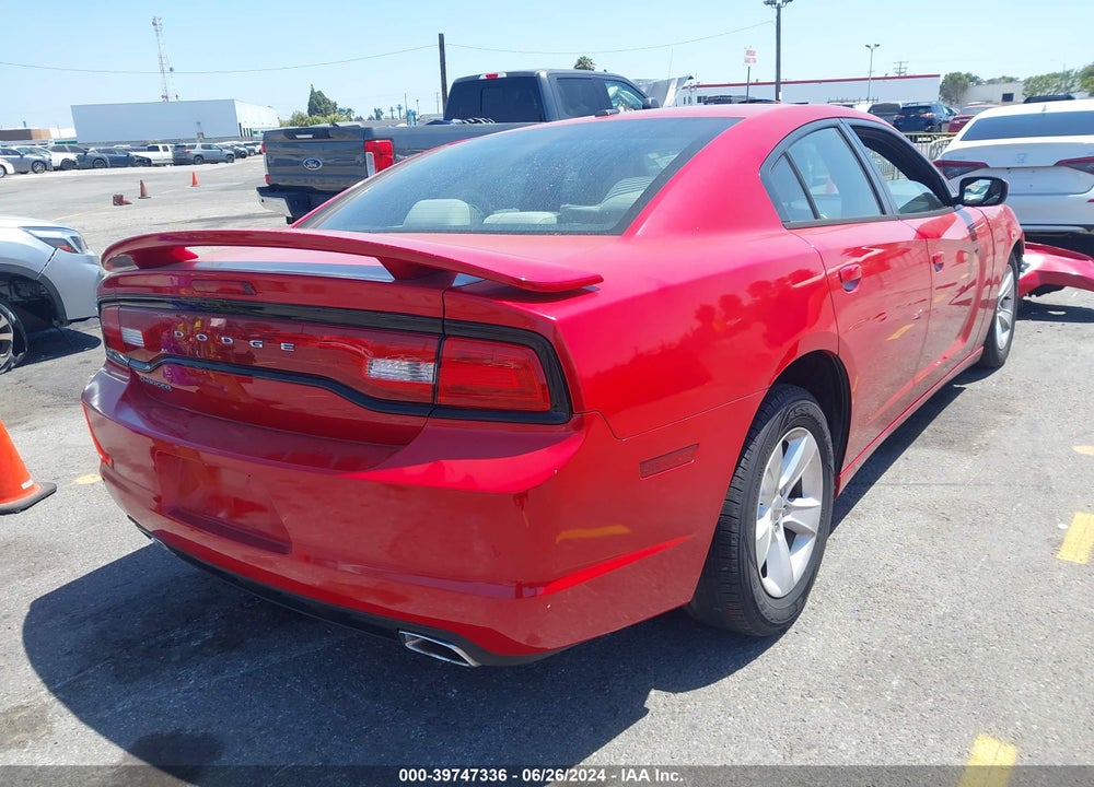 2012 DODGE CHARGER SE VIN: 2C3CDXBG3CH213632