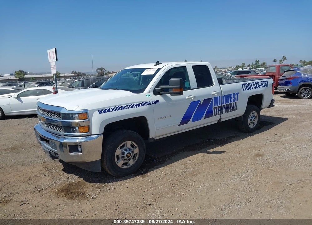 2019 CHEVROLET SILVERADO 2500HD LT VIN: 2GC2CSEG3K1137118