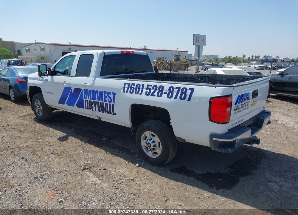 2019 CHEVROLET SILVERADO 2500HD LT VIN: 2GC2CSEG3K1137118