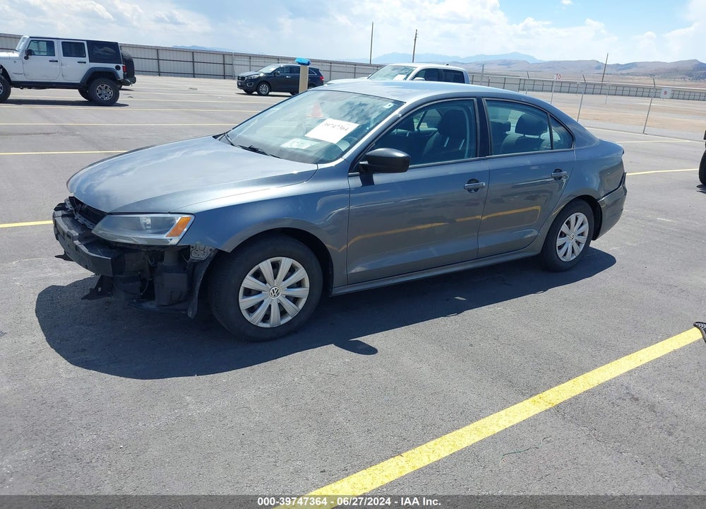 2014 VOLKSWAGEN JETTA 2.0L S VIN: 3VW2K7AJ1EM313613