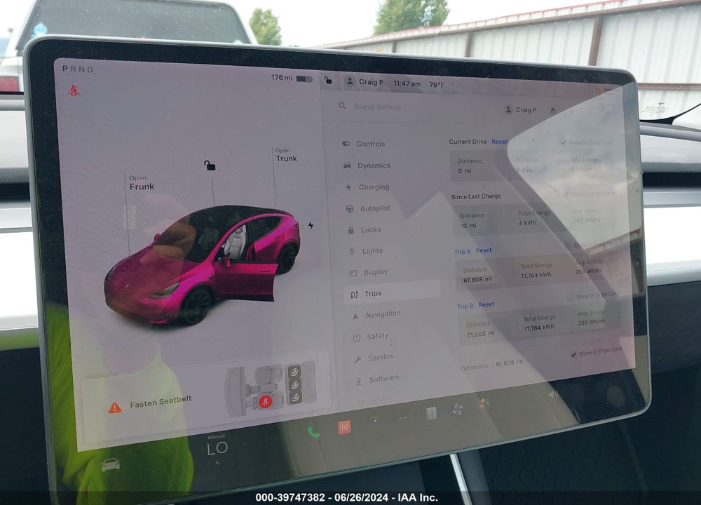 2020 TESLA MODEL Y LONG RANGE DUAL MOTOR ALL-WHEEL DRIVE VIN: 5YJYGDEE0LF022130