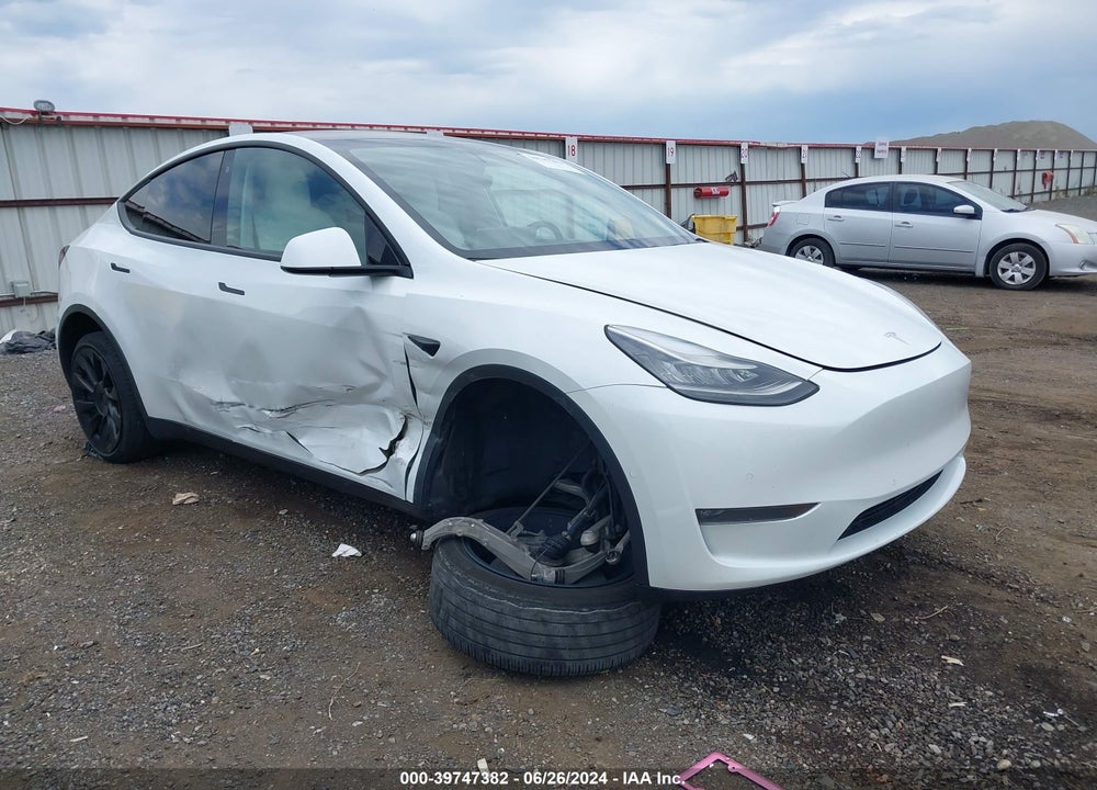 2020 TESLA MODEL Y LONG RANGE DUAL MOTOR ALL-WHEEL DRIVE VIN: 5YJYGDEE0LF022130
