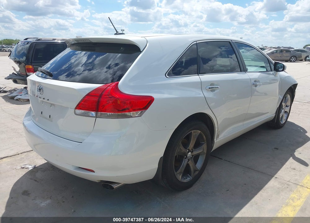 2011 TOYOTA VENZA BASE V6 VIN: 4T3ZK3BB0BU037131