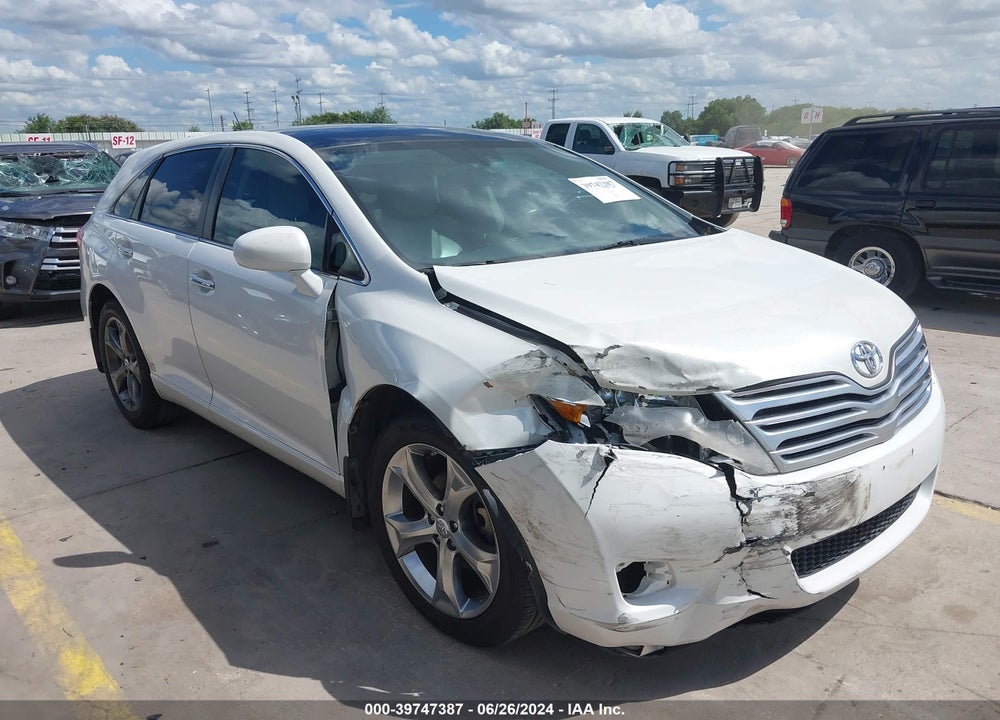 2011 TOYOTA VENZA BASE V6 VIN: 4T3ZK3BB0BU037131