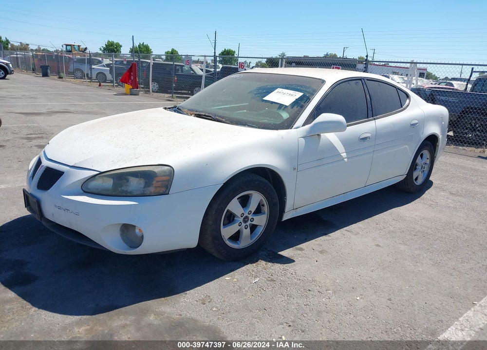 2006 PONTIAC GRAND PRIX VIN: 2G2WP552661124501
