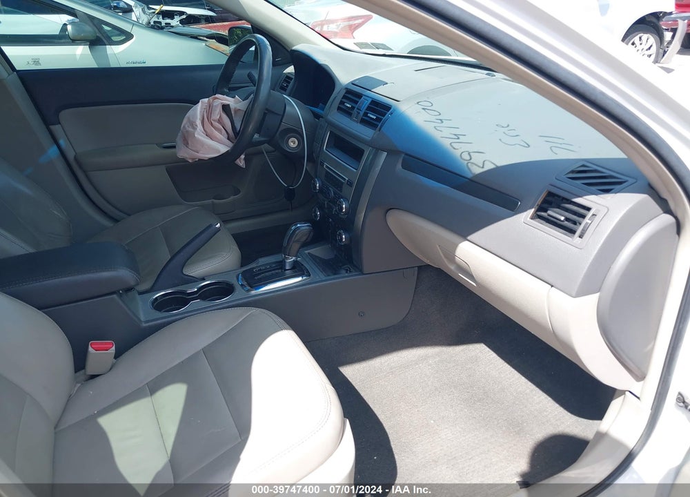 2012 FORD FUSION SEL VIN: 3FAHP0JA5CR166949