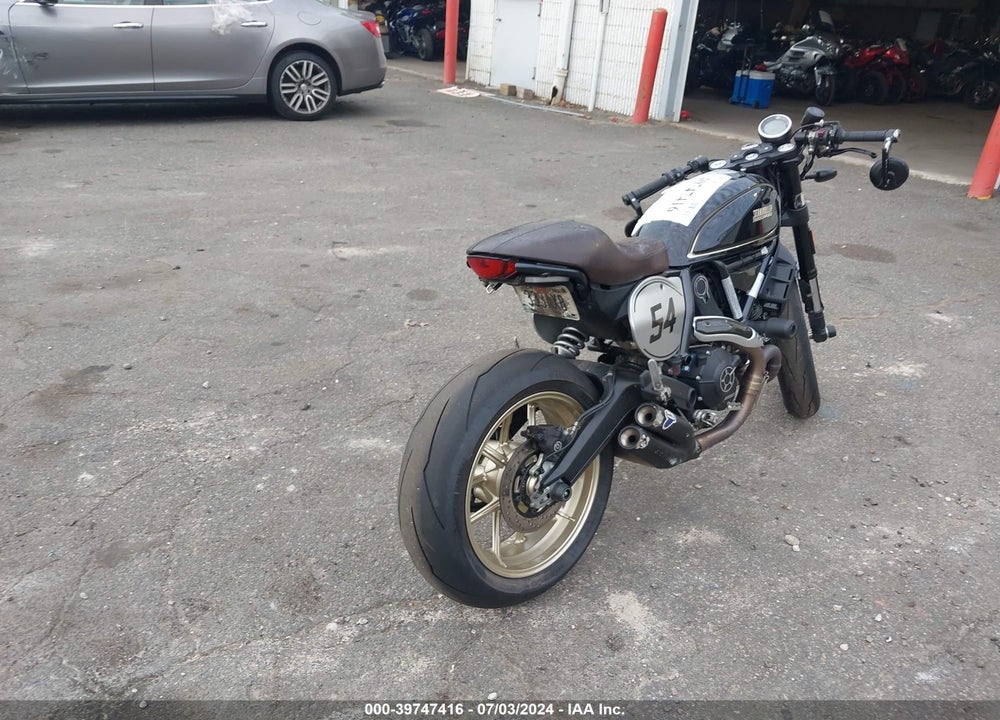 2017 DUCATI SCRAMBLER 800 VIN: ZDM15ANM7HB021049