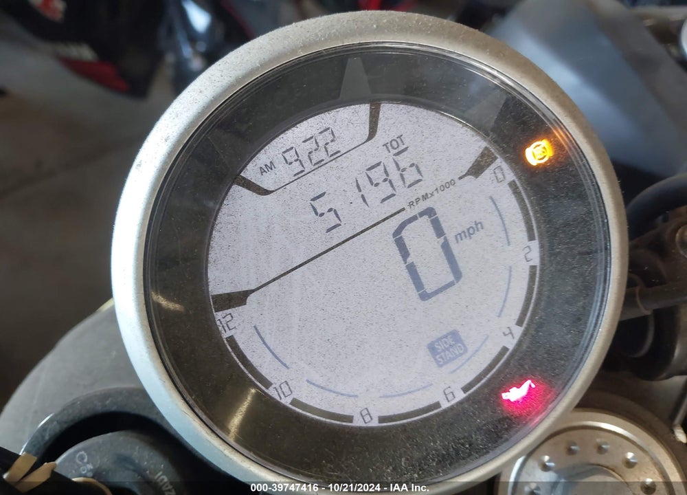 2017 DUCATI SCRAMBLER 800 VIN: ZDM15ANM7HB021049