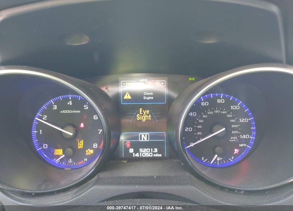 2017 SUBARU LEGACY 2.5I PREMIUM VIN: 4S3BNAH68H3017308