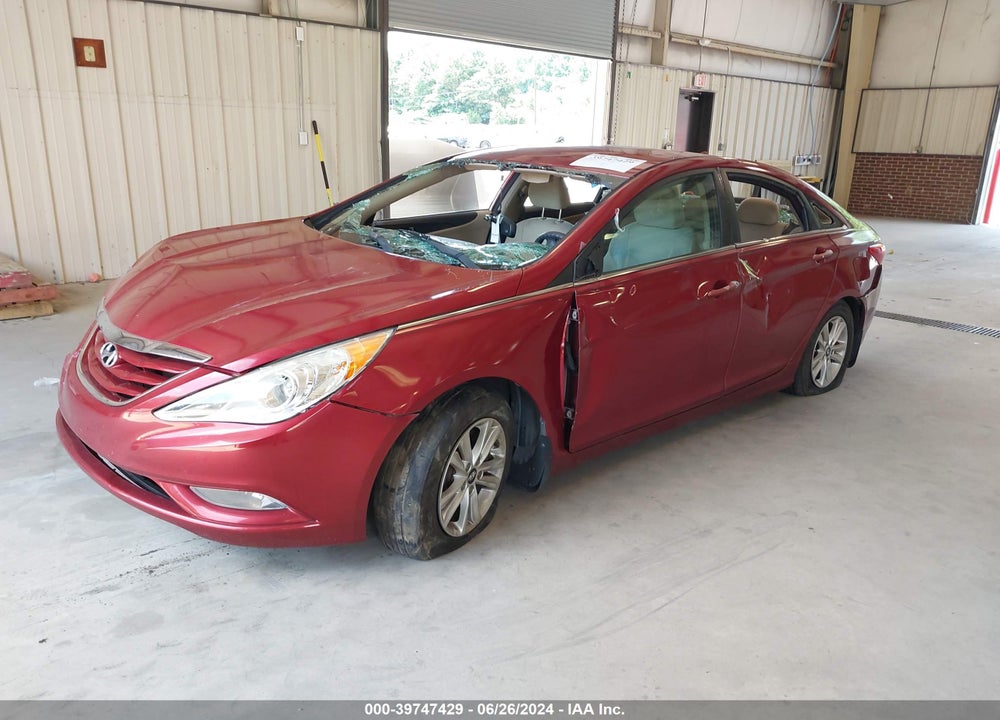 2013 HYUNDAI SONATA GLS VIN: 5NPEB4AC9DH598940