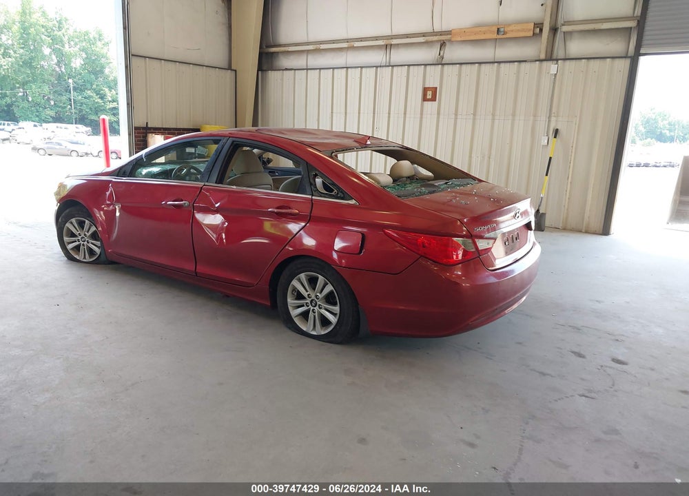 2013 HYUNDAI SONATA GLS VIN: 5NPEB4AC9DH598940