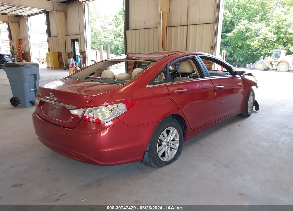2013 HYUNDAI SONATA GLS VIN: 5NPEB4AC9DH598940