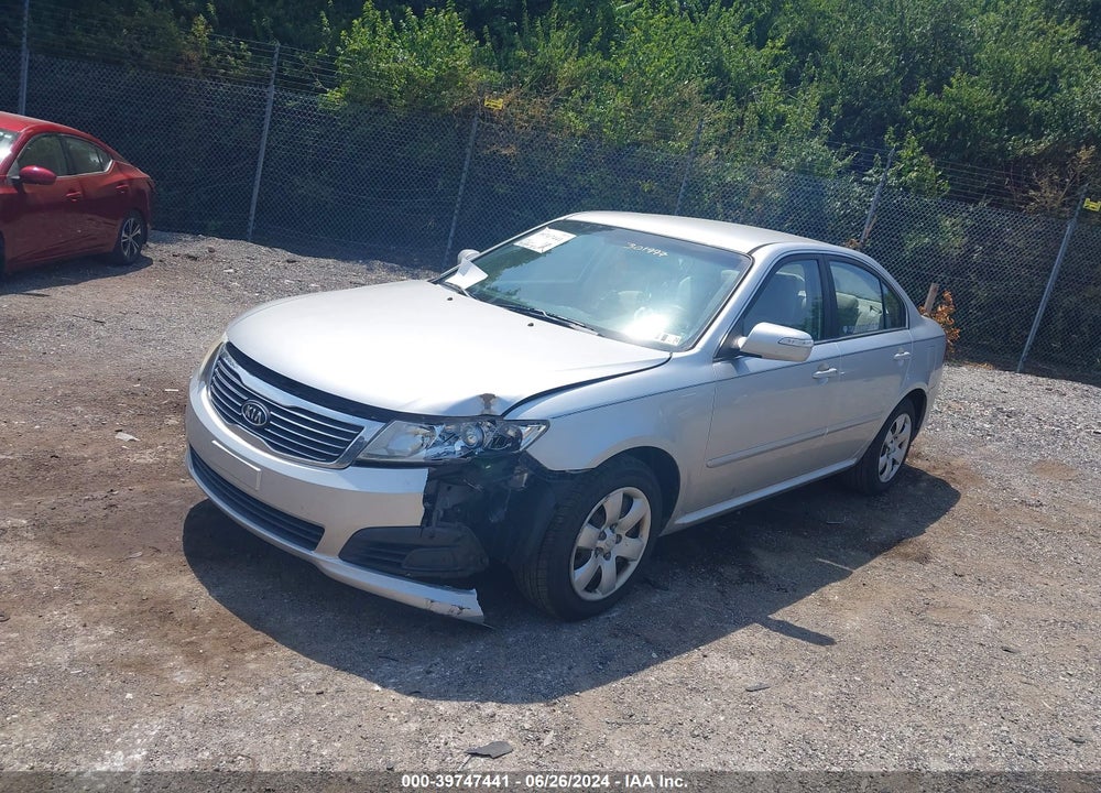 2009 KIA OPTIMA LX VIN: KNAGE228895301997