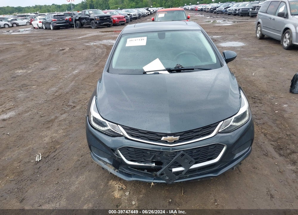 2017 CHEVROLET CRUZE LT AUTO VIN: 1G1BE5SM7H7216348