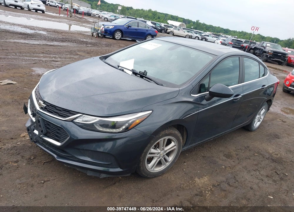 2017 CHEVROLET CRUZE LT AUTO VIN: 1G1BE5SM7H7216348