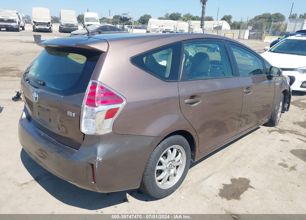 2015 TOYOTA PRIUS V TWO VIN: JTDZN3EU8FJ028072