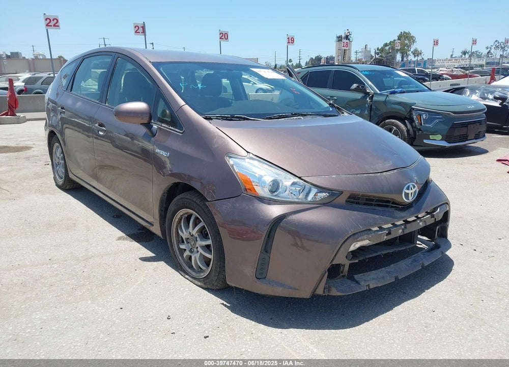 2015 TOYOTA PRIUS V TWO VIN: JTDZN3EU8FJ028072