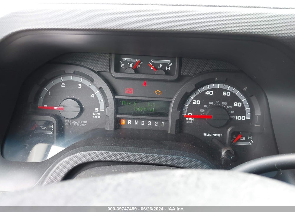 2009 FORD E-350 SUPER DUTY COMMERCIAL VIN: 1FTSE34P09DA02534