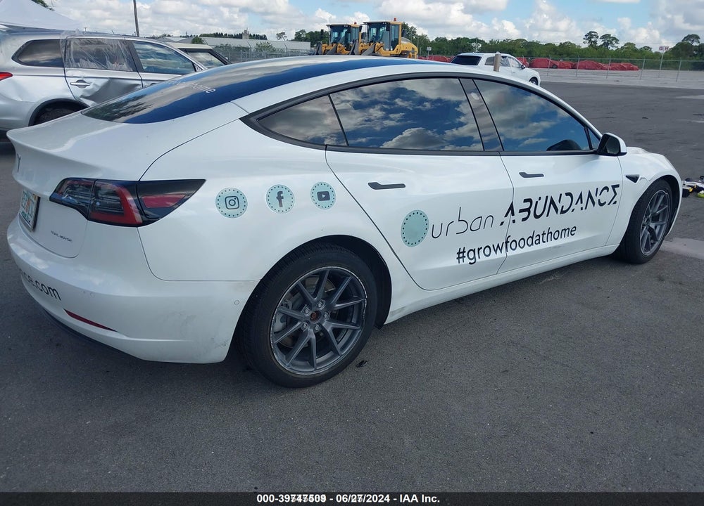 2022 TESLA MODEL 3 LONG RANGE DUAL MOTOR ALL-WHEEL DRIVE VIN: 5YJ3E1EB0NF152626
