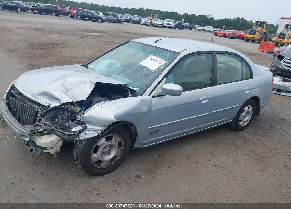 2003 HONDA CIVIC HYBRID VIN: JHMES96633S004339