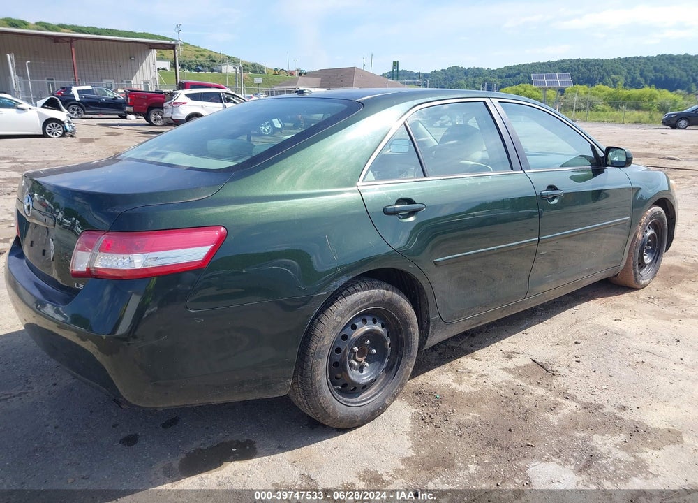 2010 TOYOTA CAMRY LE VIN: 4T1BF3EK8AU578291